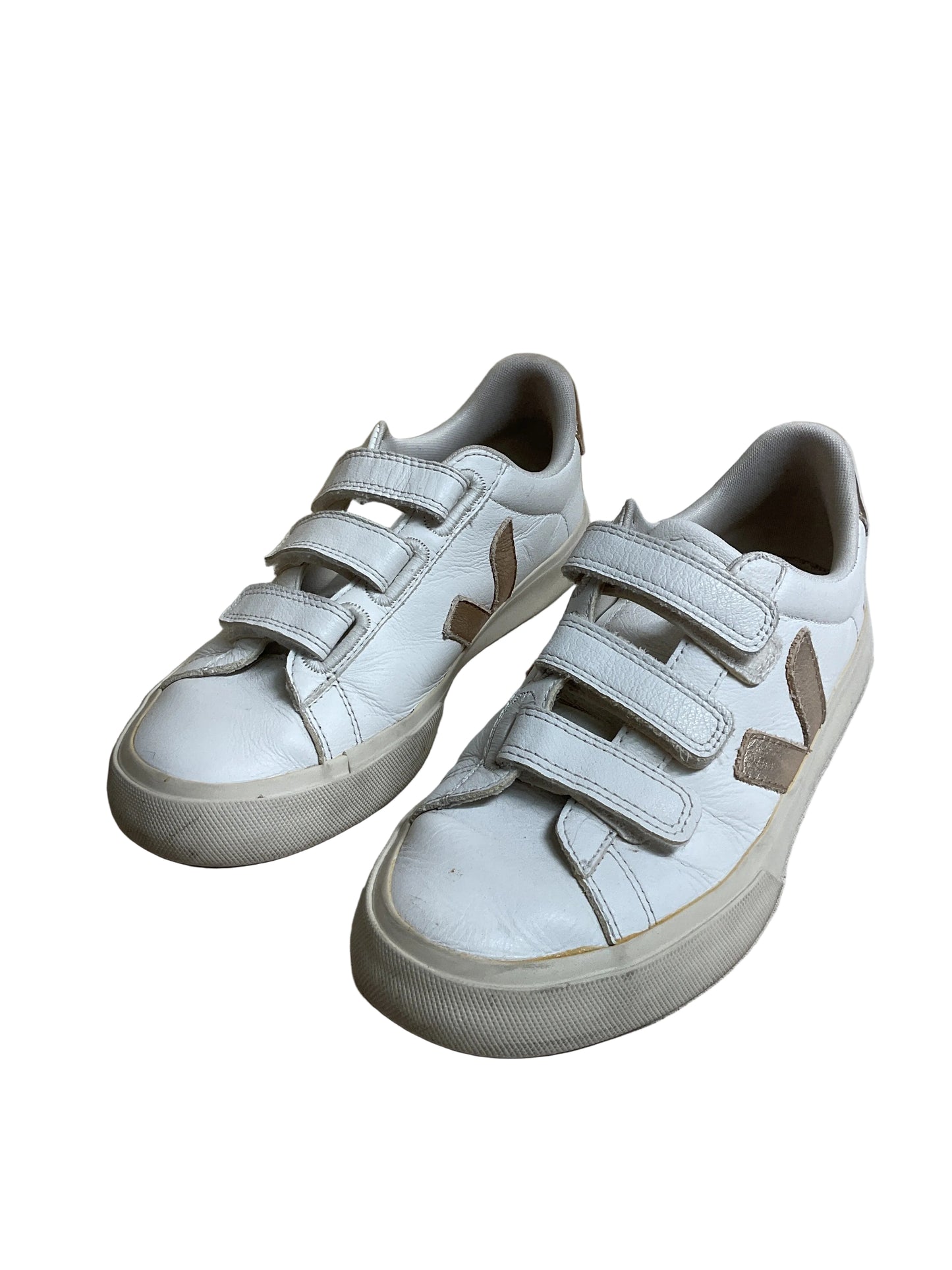 Shoes Sneakers By Veja In Cream, Size:8.5