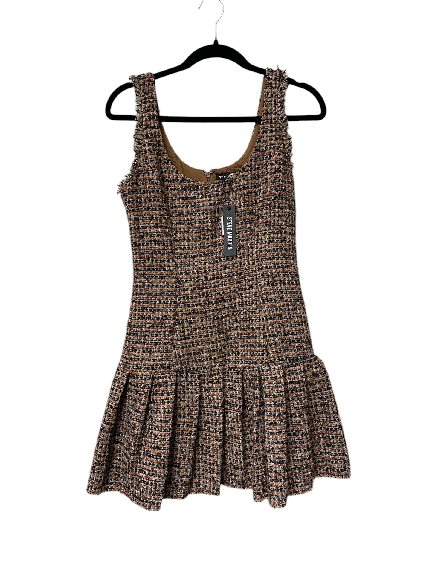 Dress Work By Steve Madden In Black & Brown, Size:2