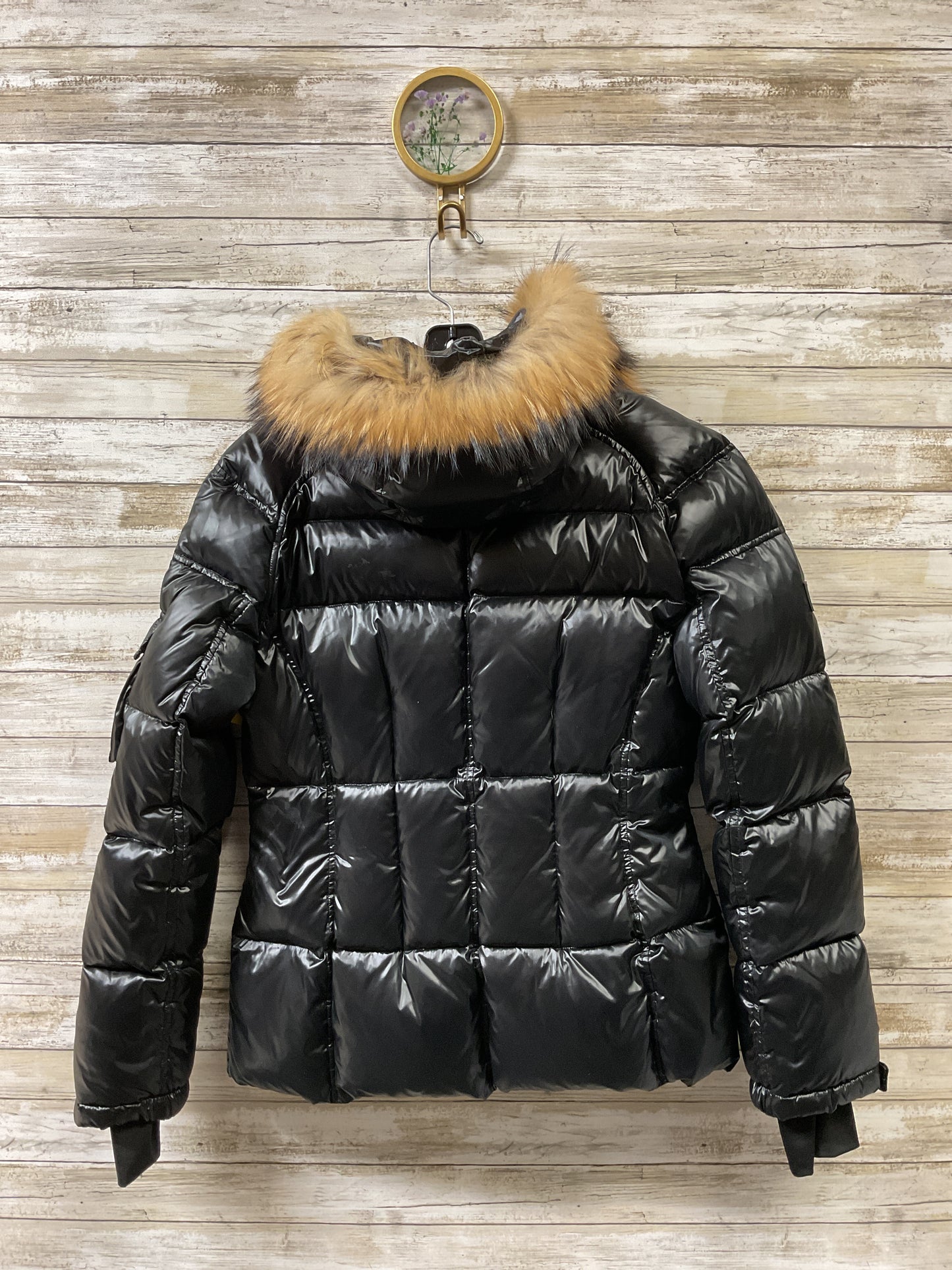 Coat Puffer & Quilted By Cma In Black, Size:L