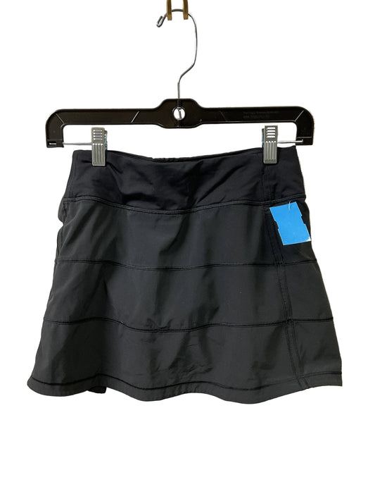 Athletic Skirt By Lululemon In Black, Size:2