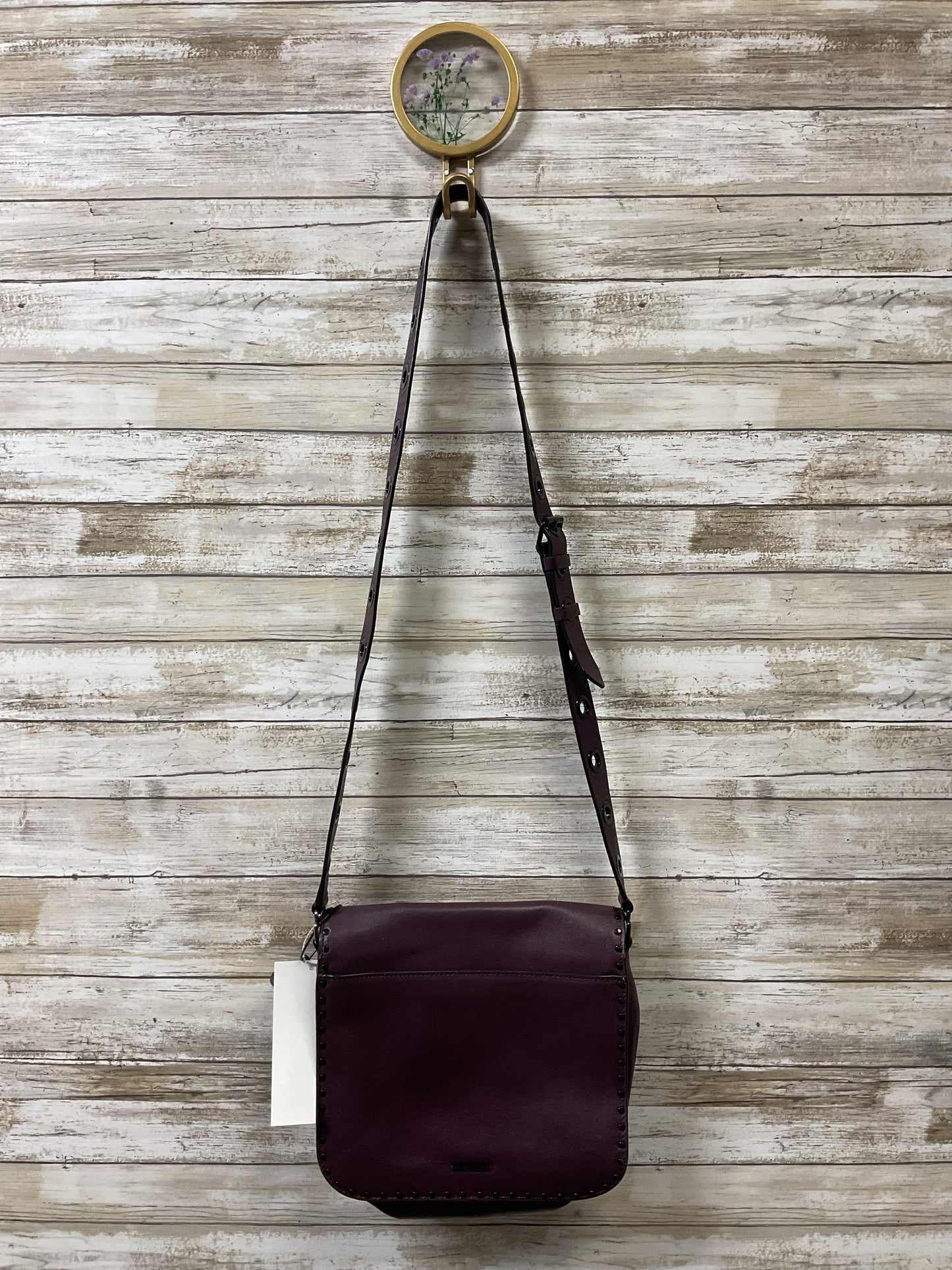 Crossbody Designer By Rebecca Minkoff In Purple, Size:Medium