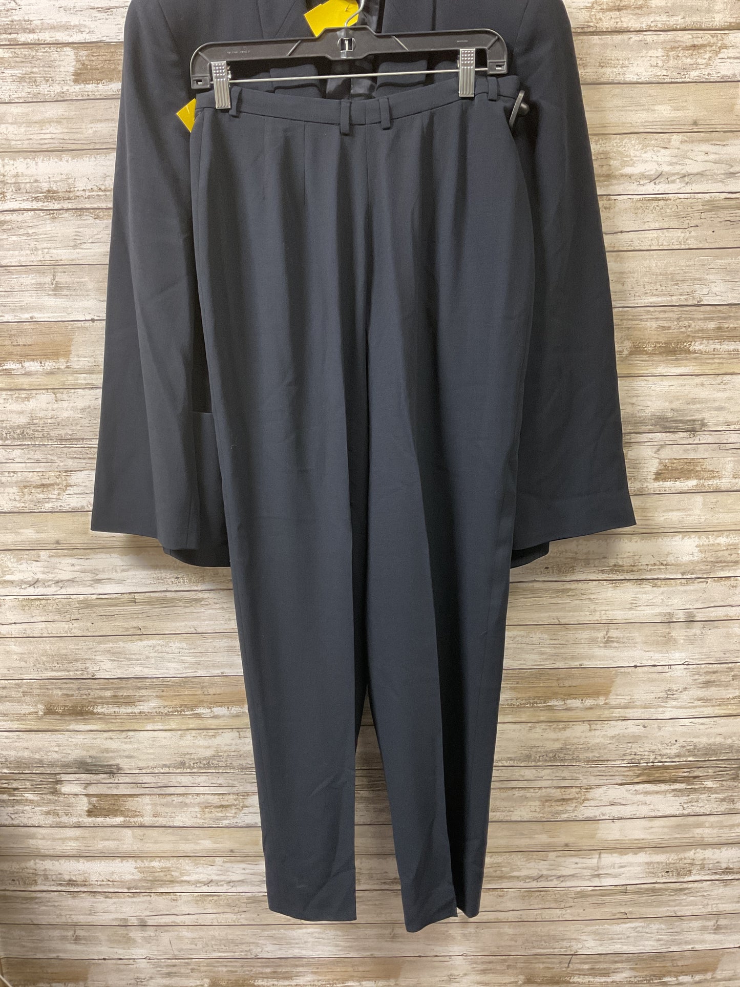 Blazer Luxury Designer By Giorgio Armani In Black, Size:12