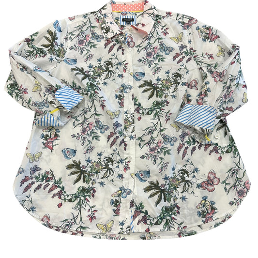 Top Ls By Talbots In Floral Print, Size:1X