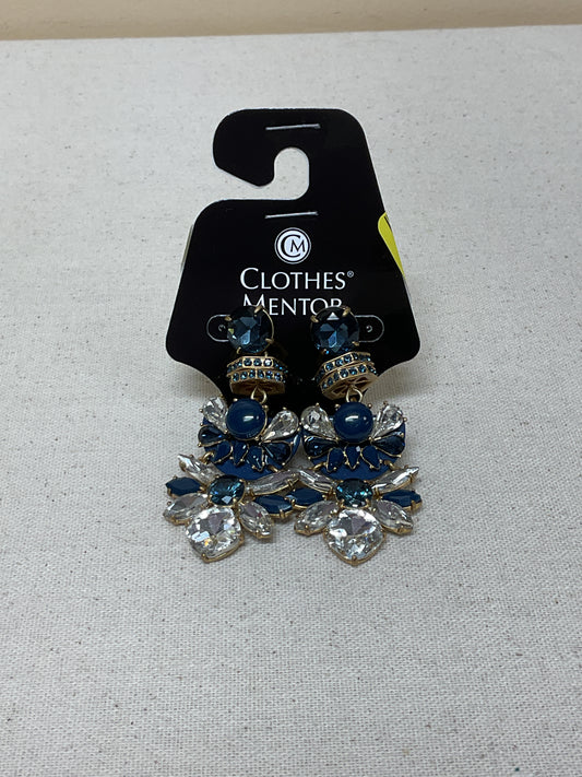 Earrings Statement By J. Crew In Blue & Gold