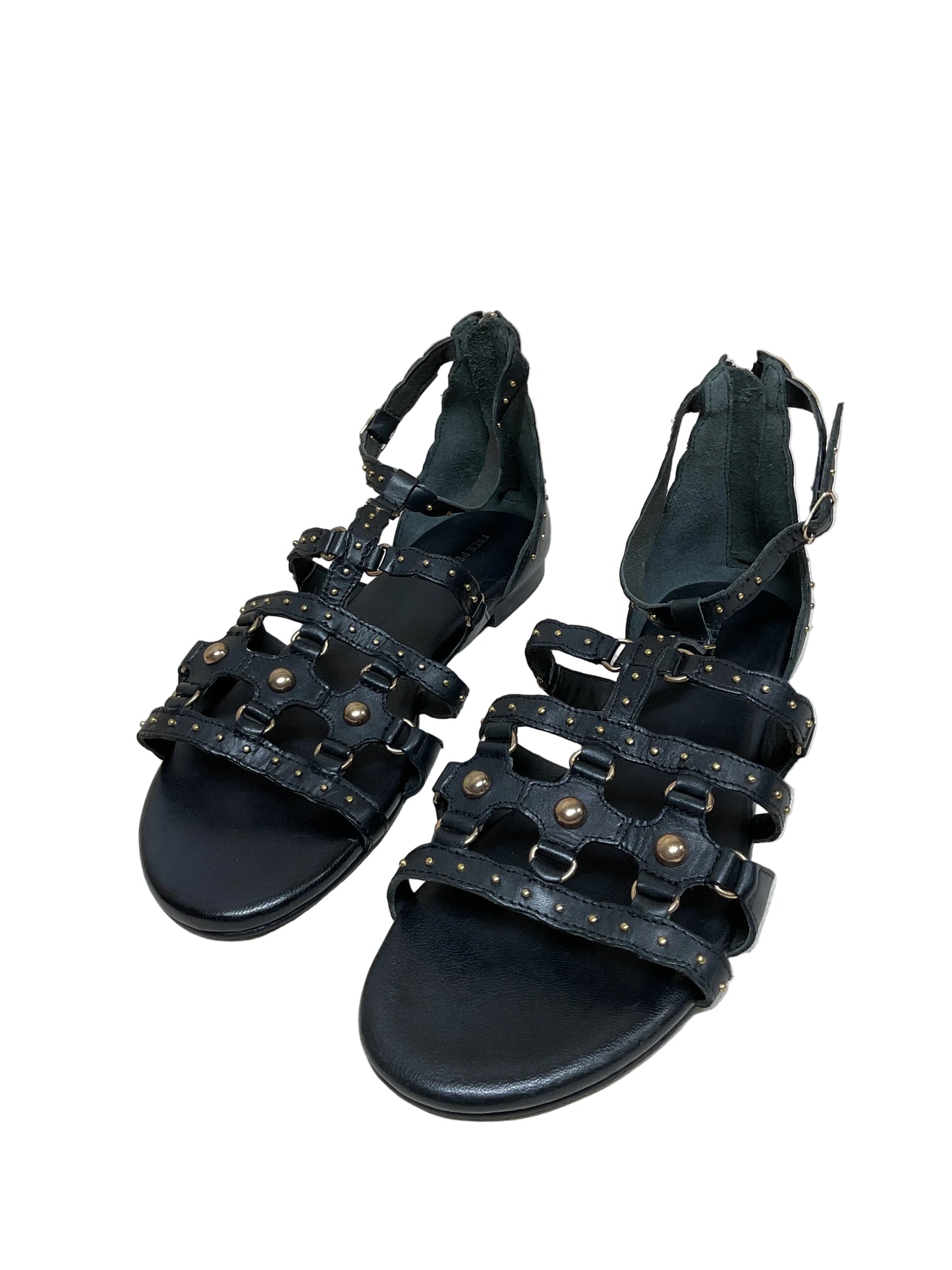 Sandals Flats By Free People In Black, Size:9