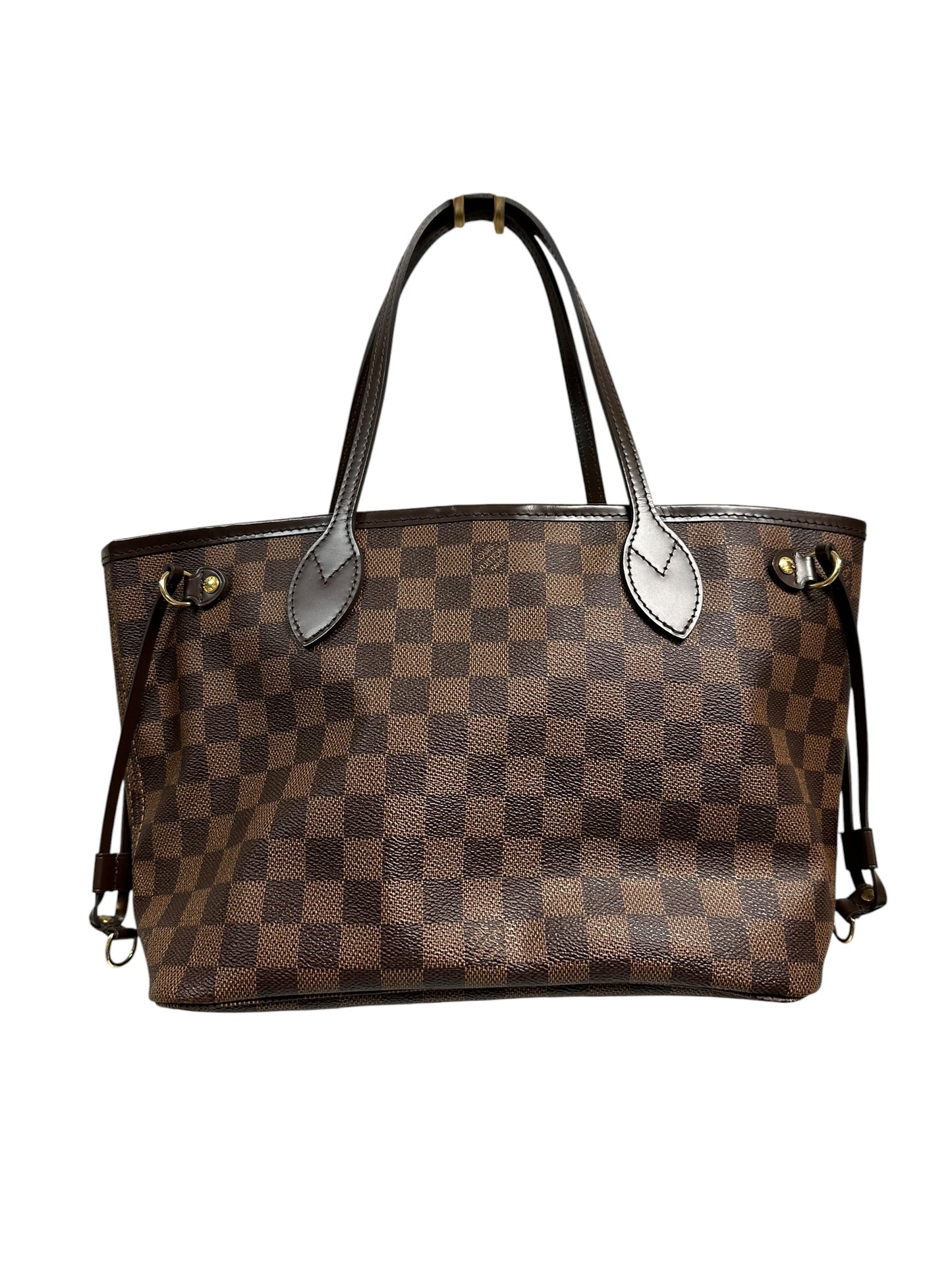 Tote Luxury Designer By Louis Vuitton In Brown, Size:Small