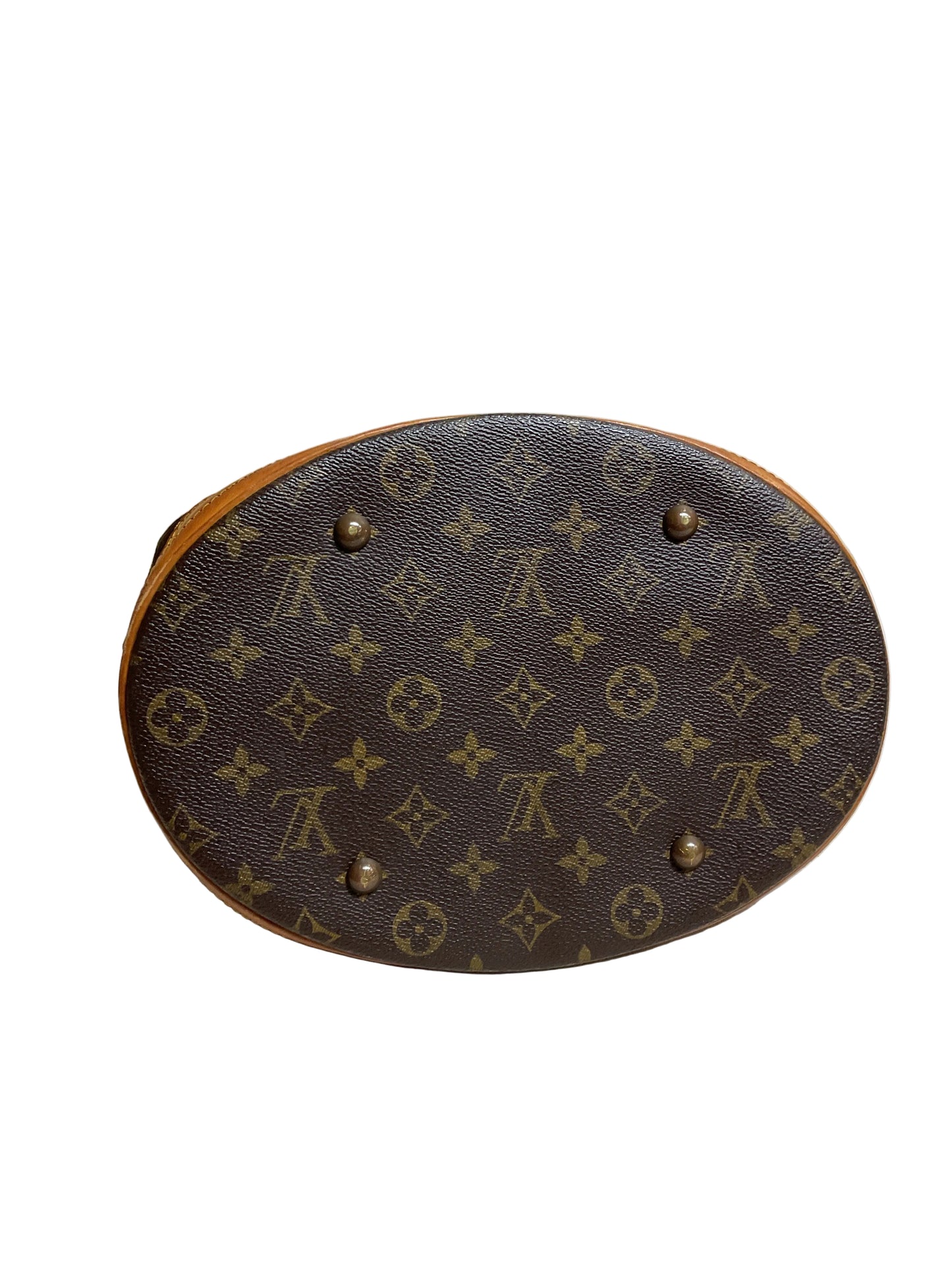 Handbag Luxury Designer By Louis Vuitton In Brown, Size:Large