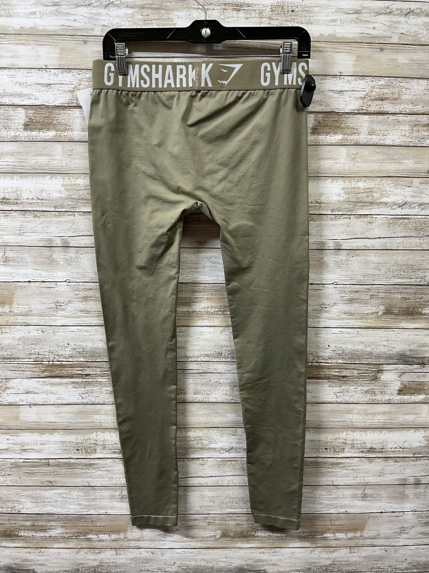 Athletic Leggings By Gym Shark In Green, Size:M