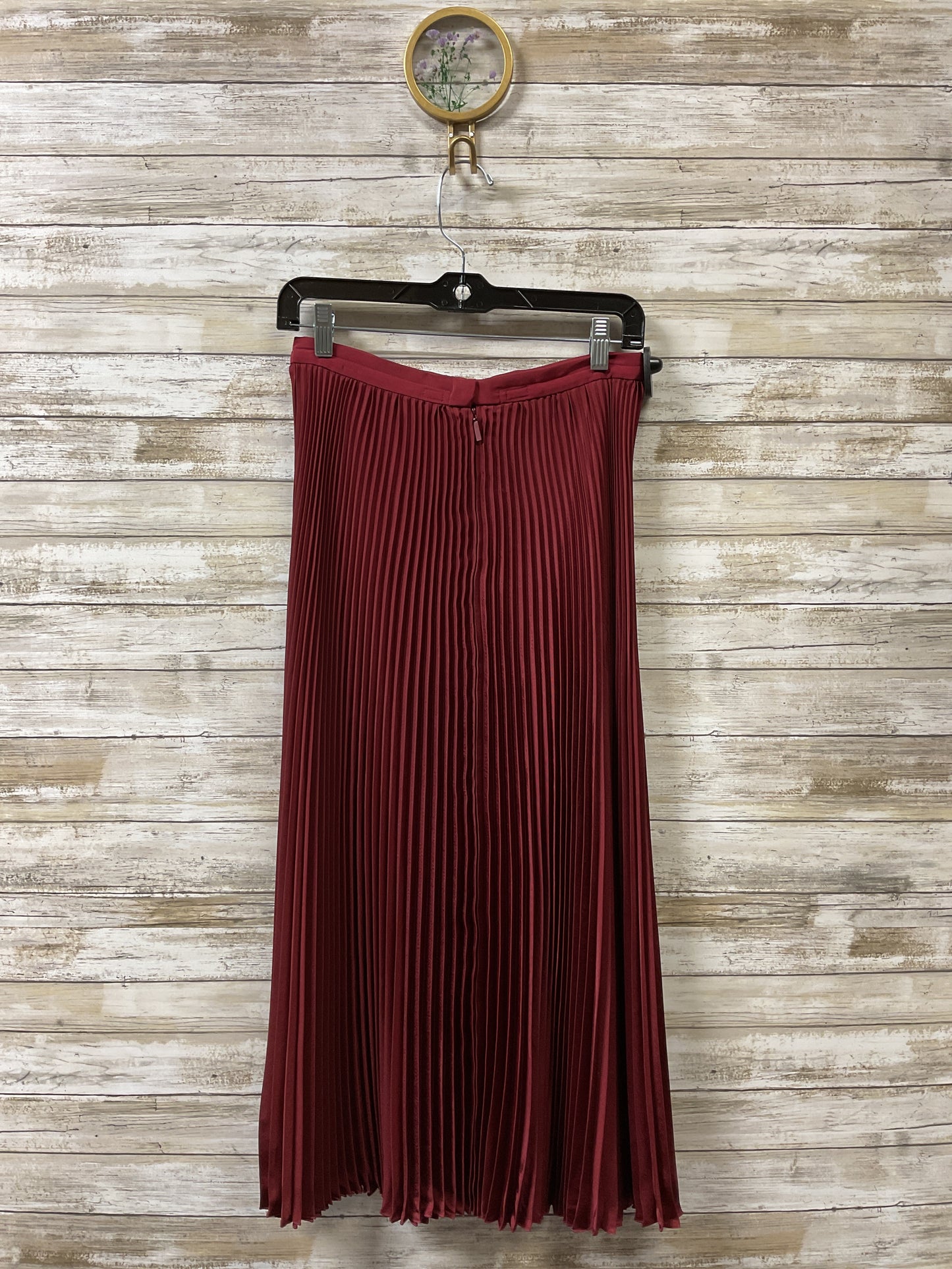 Skirt Midi By Tibi In Red, Size:0
