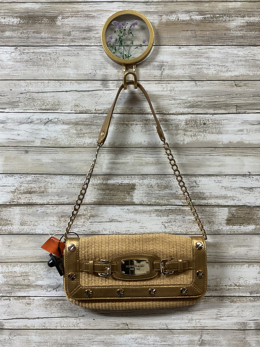 Handbag Designer By Michael Kors In Gold, Size:Small