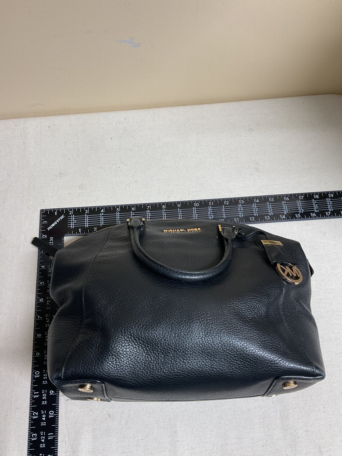 Handbag Designer By Michael Kors In Black, Size:Large