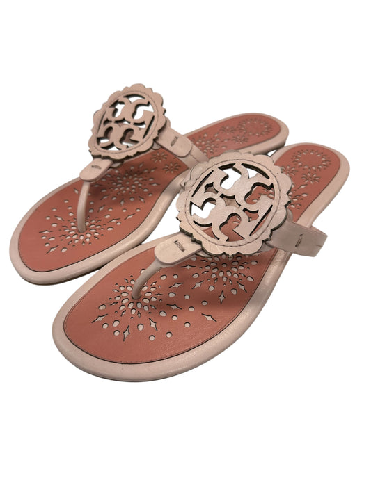 Sandals Designer By Tory Burch In Pink, Size:10