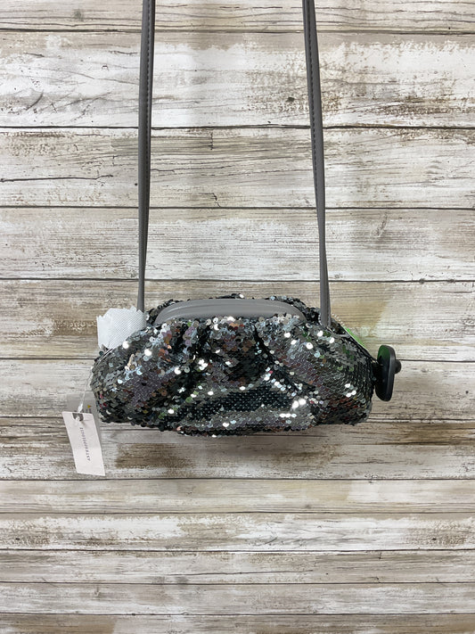 Crossbody By Anthropologie In Grey & Silver, Size:Small -as is