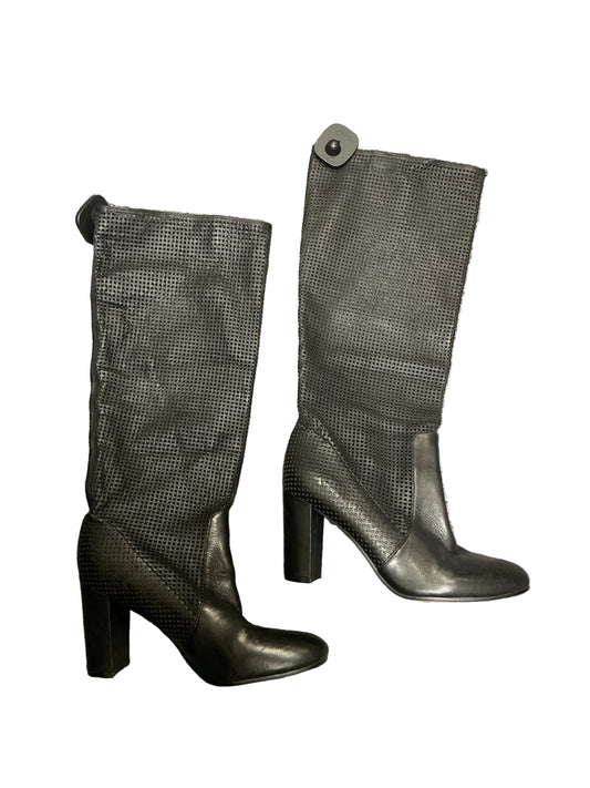 Boots Knee Heels By Vince Camuto In Black, Size:7.5