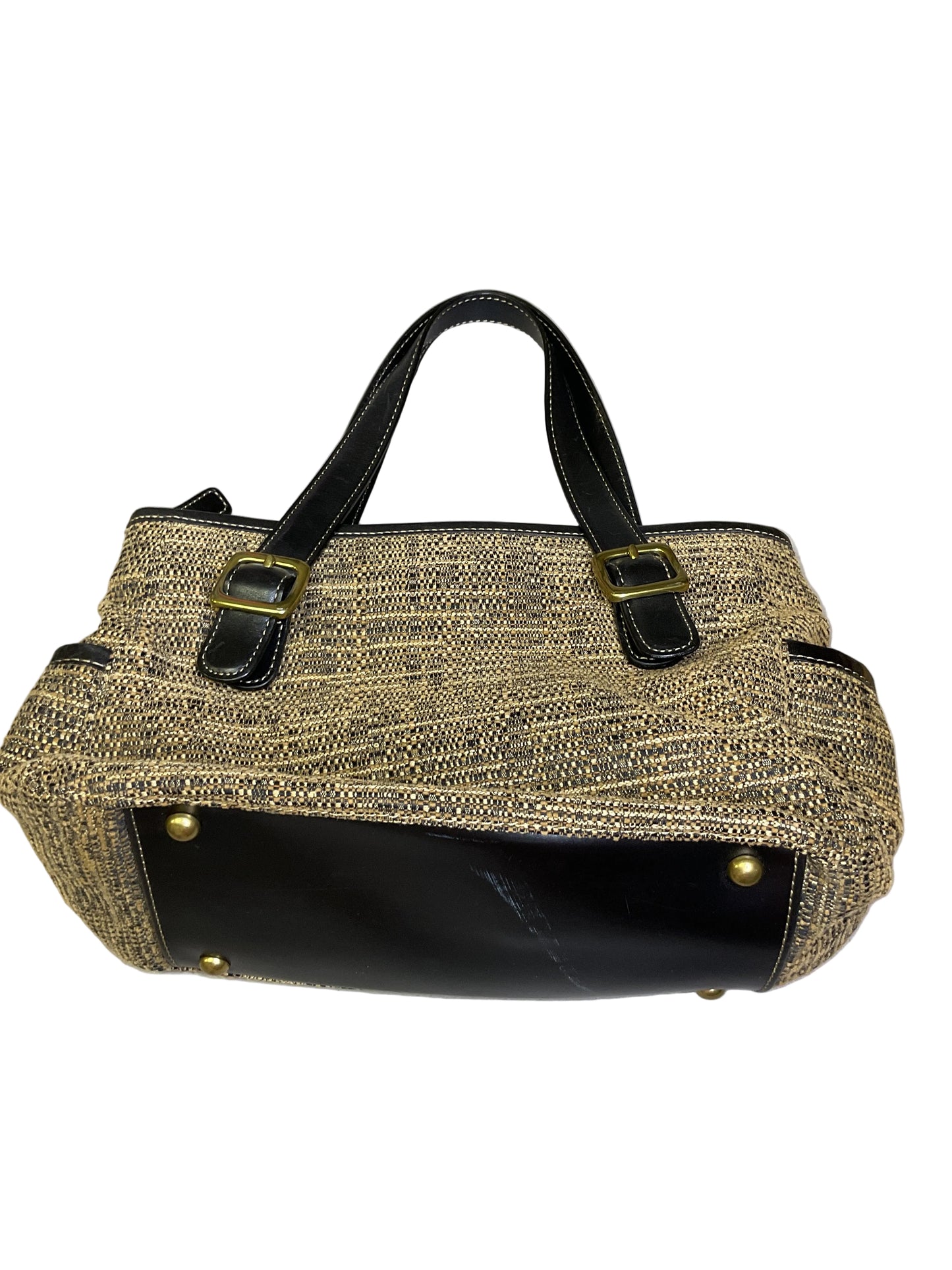 Handbag By Fossil In Brown, Size:Medium