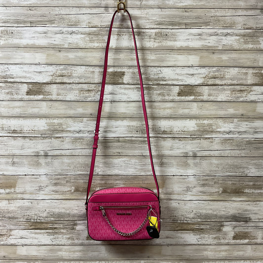 Crossbody Designer By Michael Kors In Pink, Size:Medium