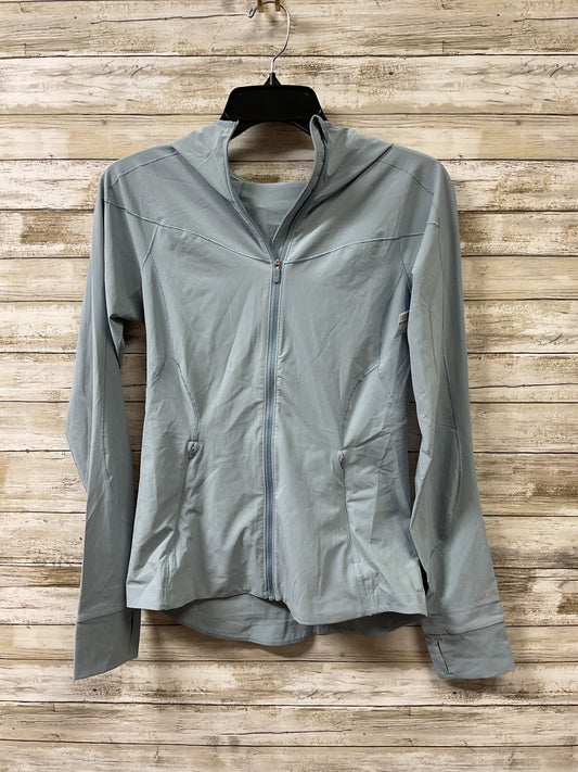 Athletic Jacket By Lululemon In Blue, Size:4