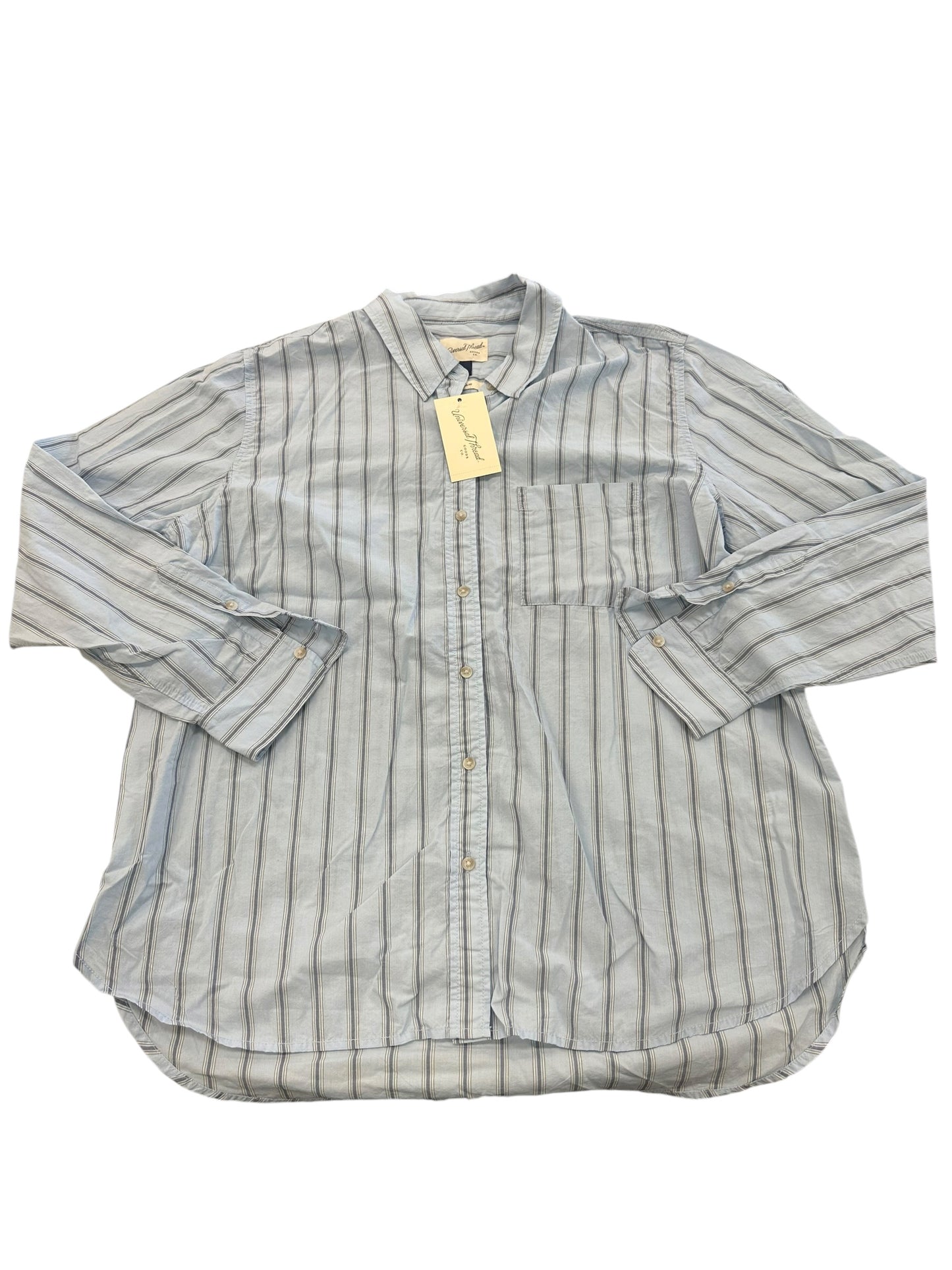 Top Ls By Universal Thread In Blue, Size:L