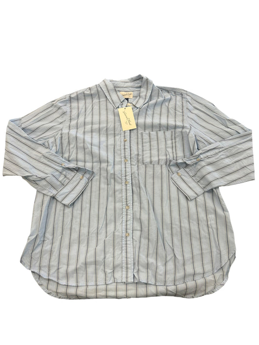 Top Ls By Universal Thread In Blue, Size:L