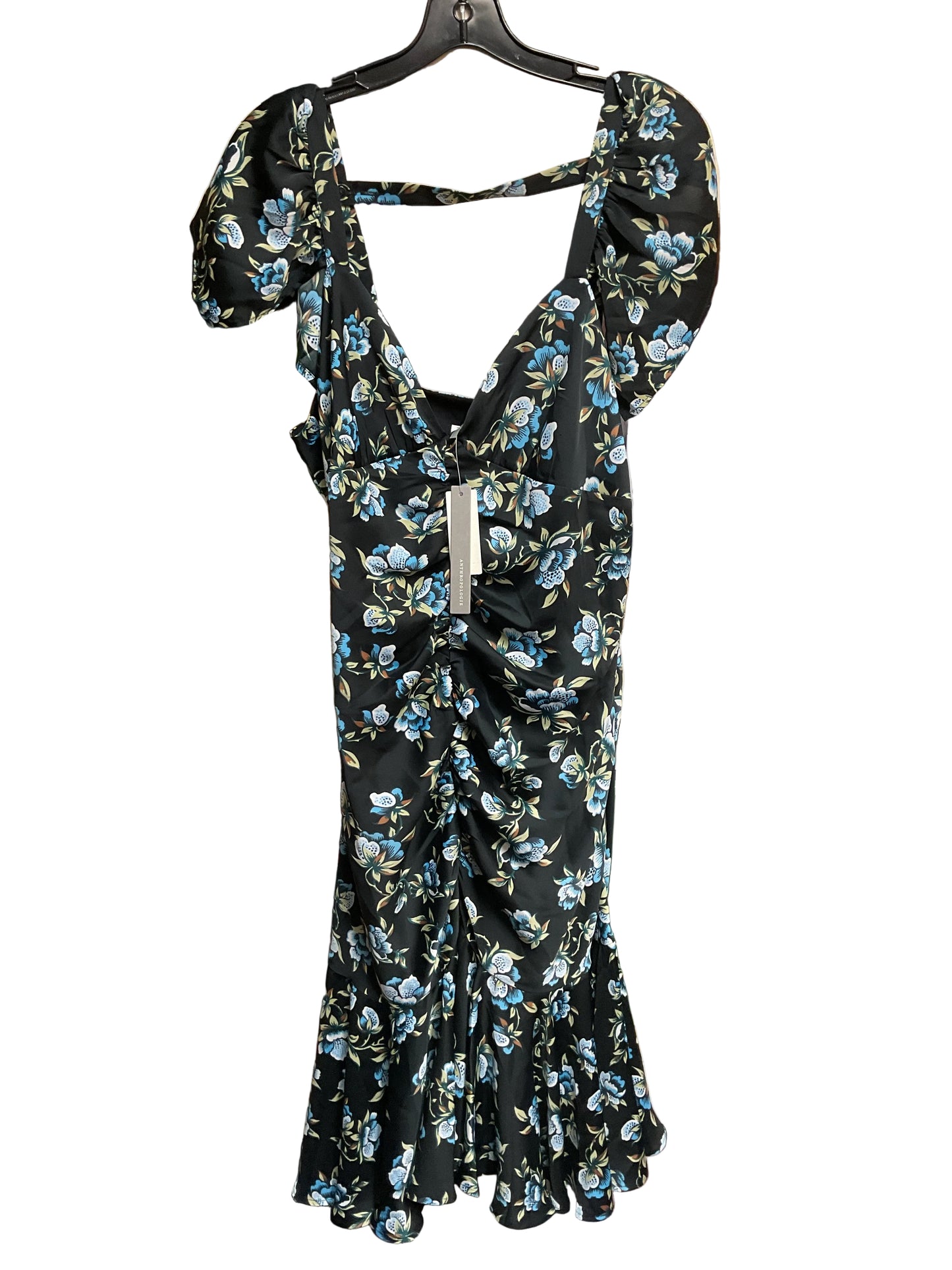 Dress Casual Maxi By Anthropologie In Floral Print, Size:L
