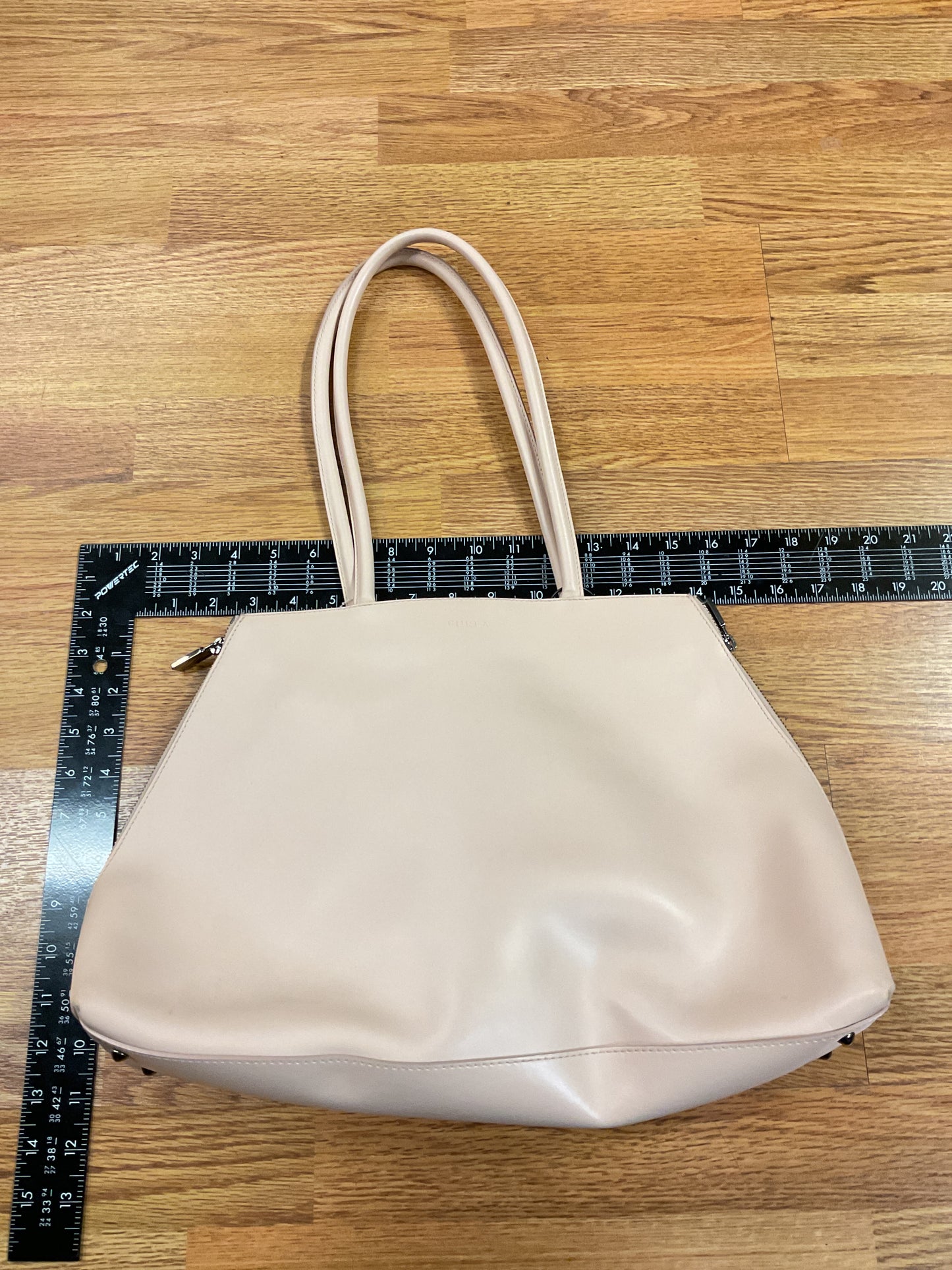 Handbag Designer By Furla In Tan, Size:Large