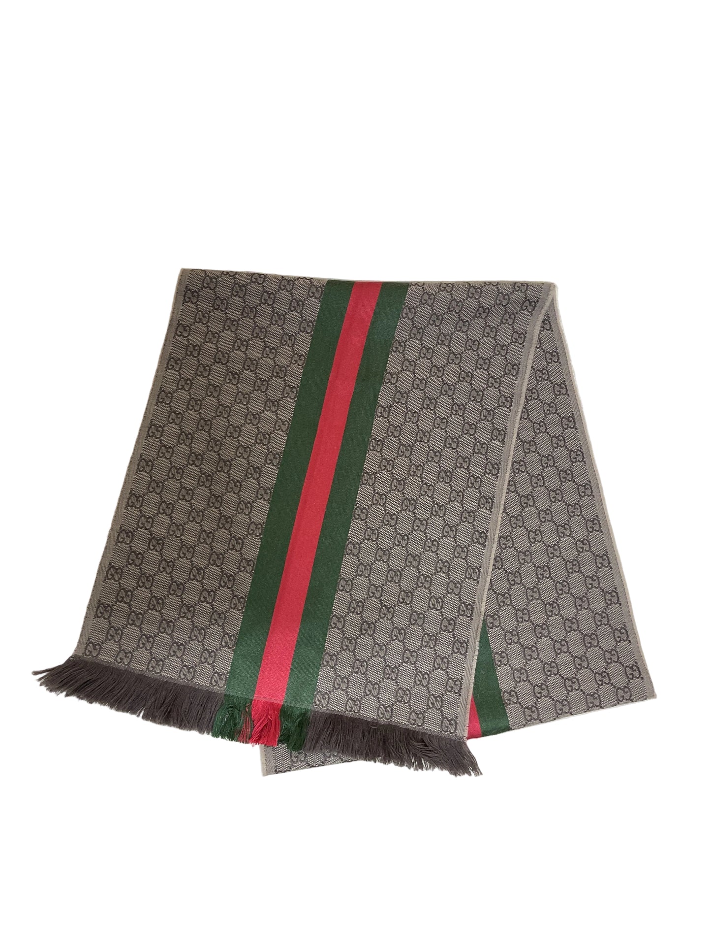 Scarf Luxury Designer By Gucci In Brown