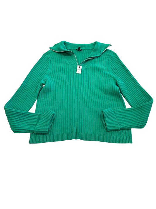 Sweater By Talbots In Green, Size:Xl