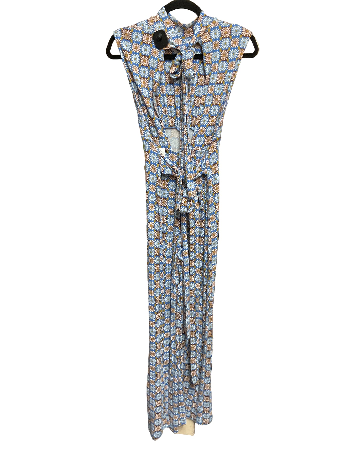 Jumpsuit By Free People In Blue & White, Size:Xs