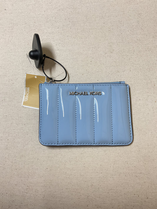 Wallet Designer By Michael Kors In Blue, Size:Small