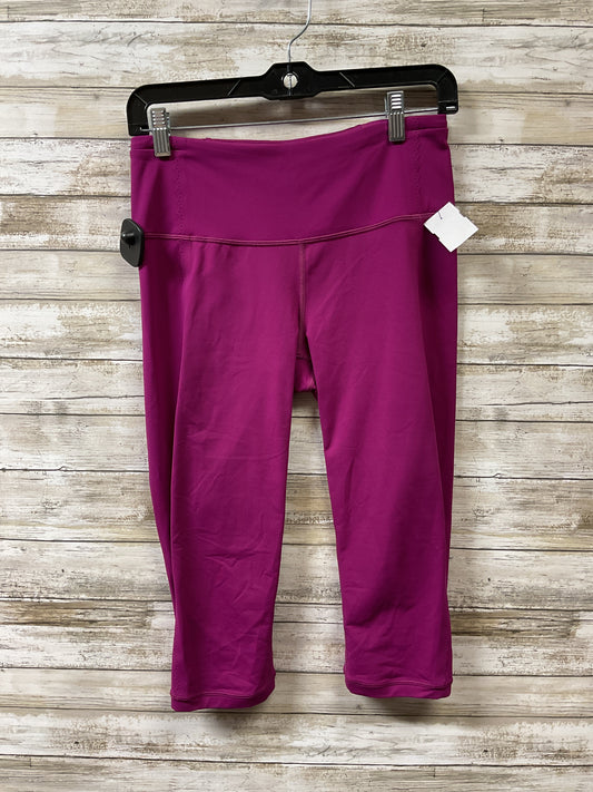 Athletic Capris By Lululemon In Purple, Size:6