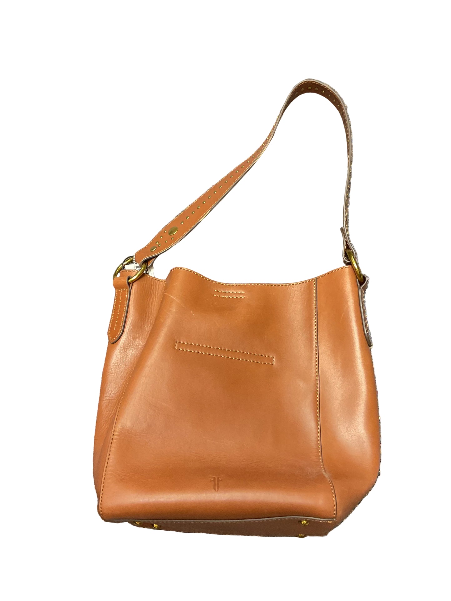 Crossbody Designer By Frye In Brown, Size:Large