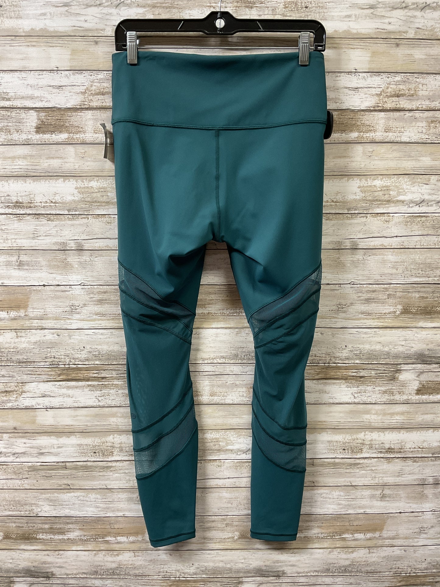 Athletic Leggings By Lululemon In Green, Size:10