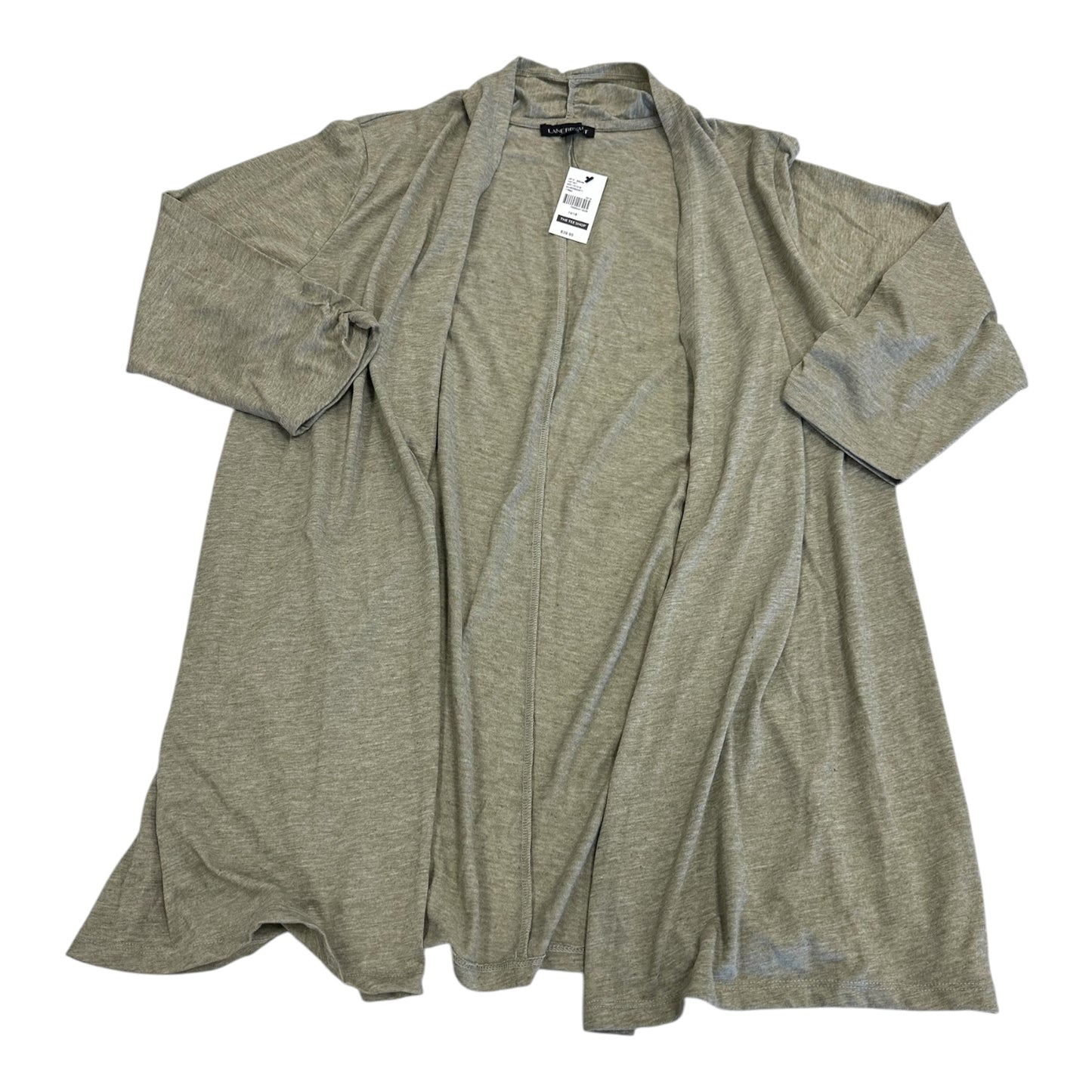 Cardigan By Lane Bryant In Green, Size:Xl
