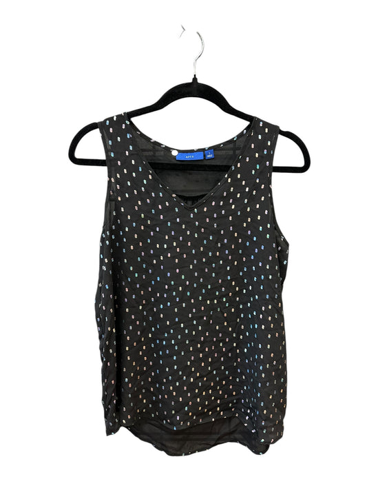 Top Sleeveless By Apt 9 In Black, Size:S