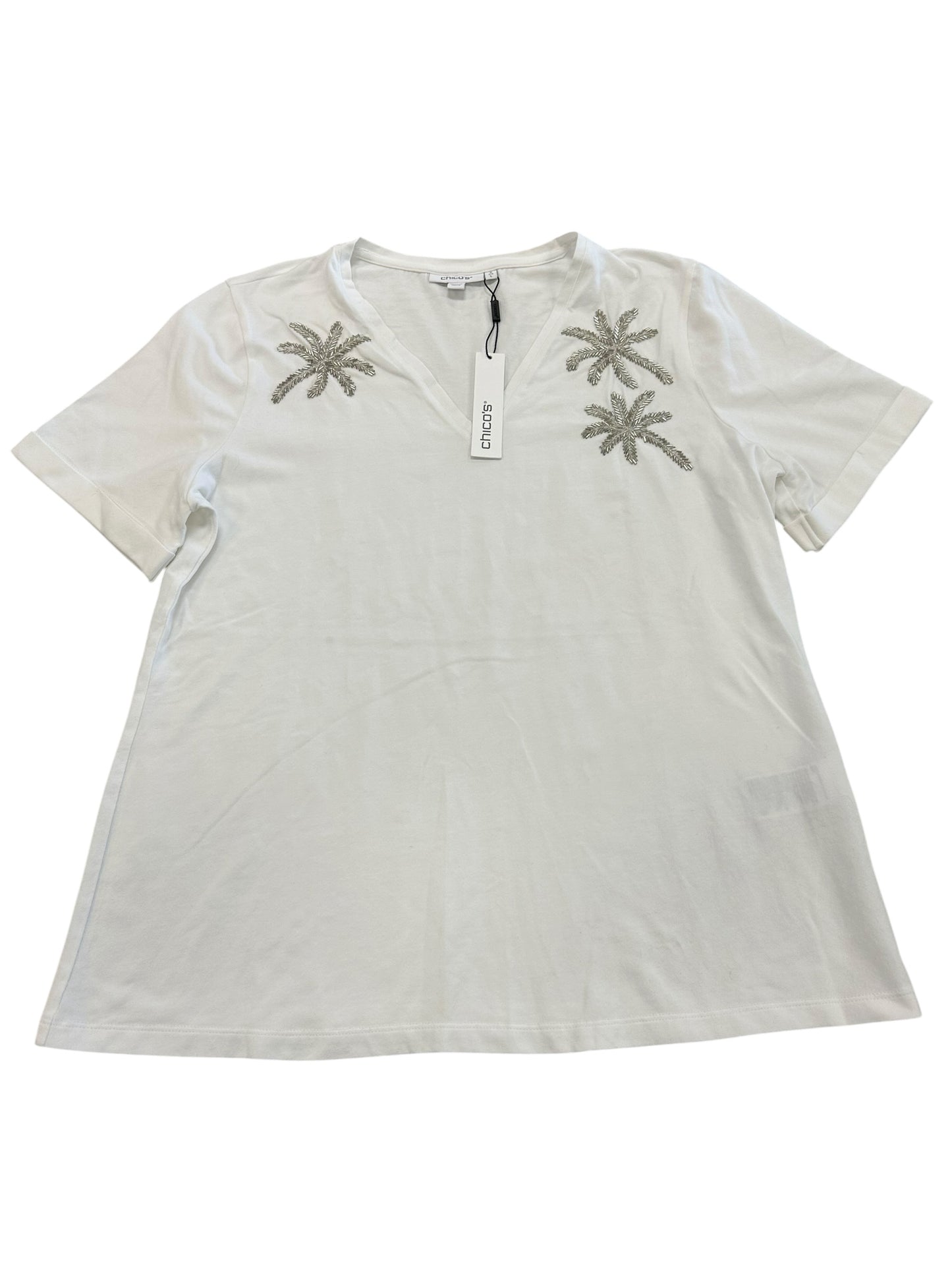 Top Ss By Chicos In White, Size:L