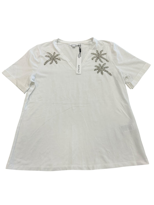 Top Ss By Chicos In White, Size:L