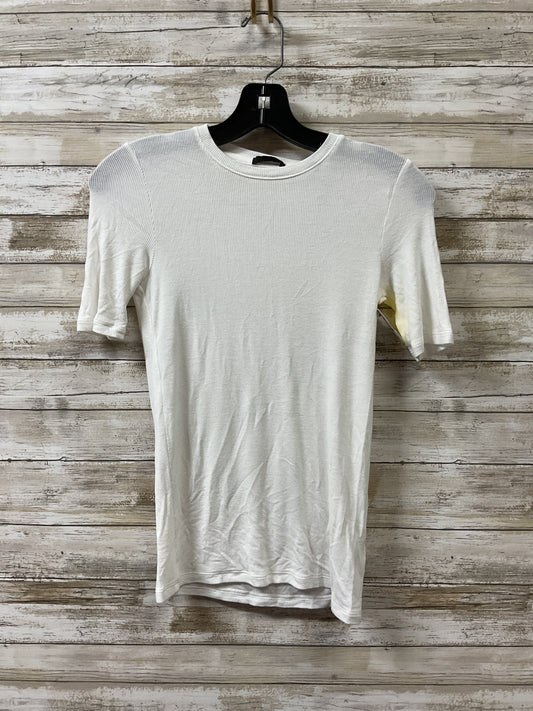 Top Ss Basic By Atm In White, Size:Xs