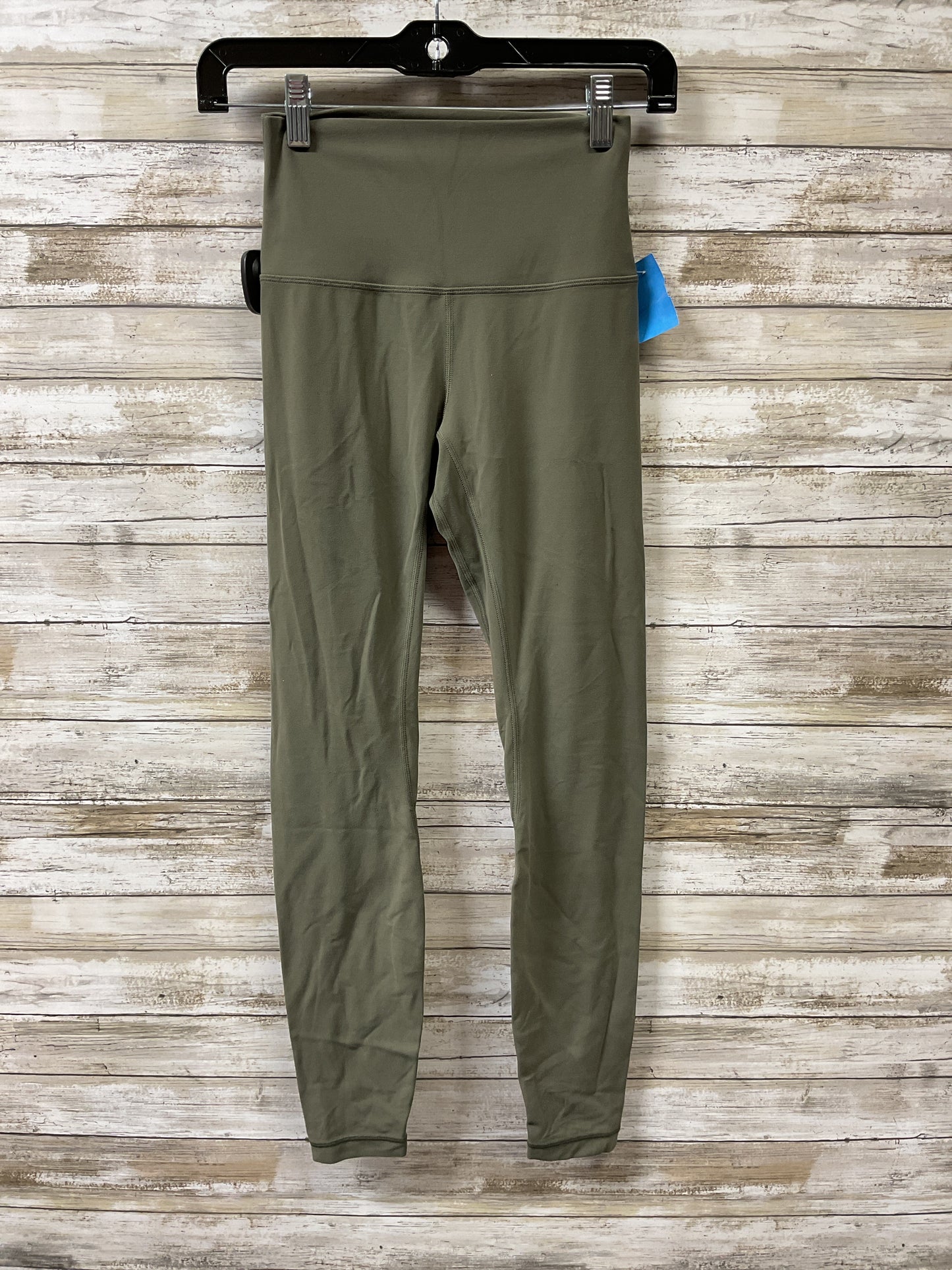 Athletic Leggings By Lululemon In Green, Size:4