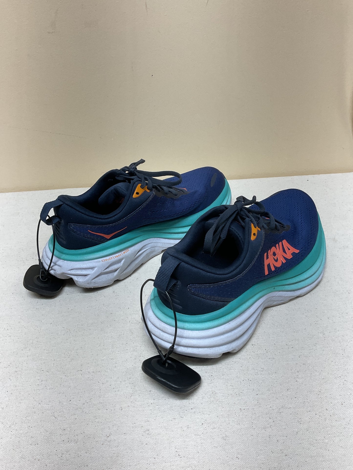 Shoes Athletic By Hoka In Blue & Grey, Size:6