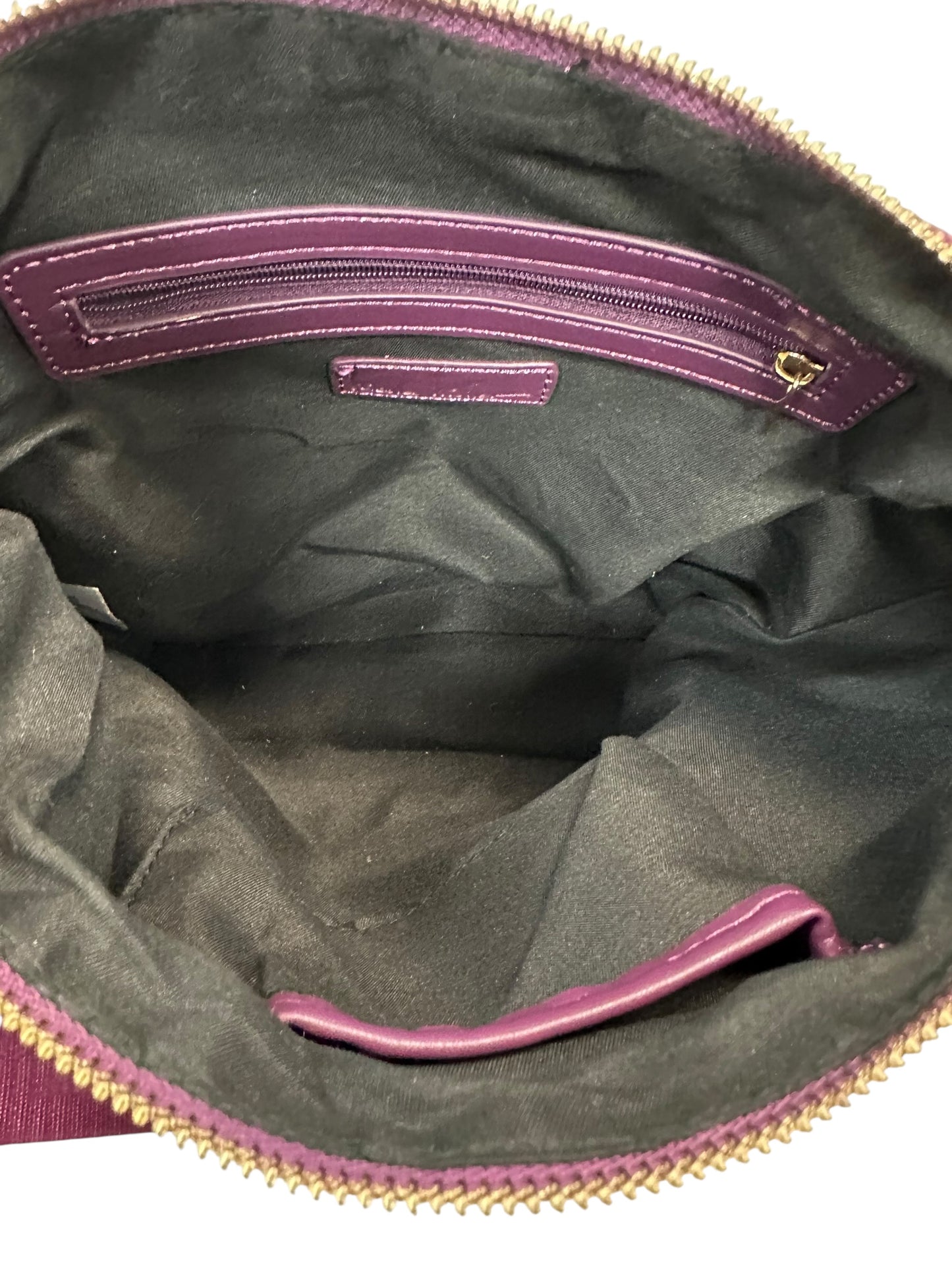 Handbag By Nicole Miller In Purple, Size:Small