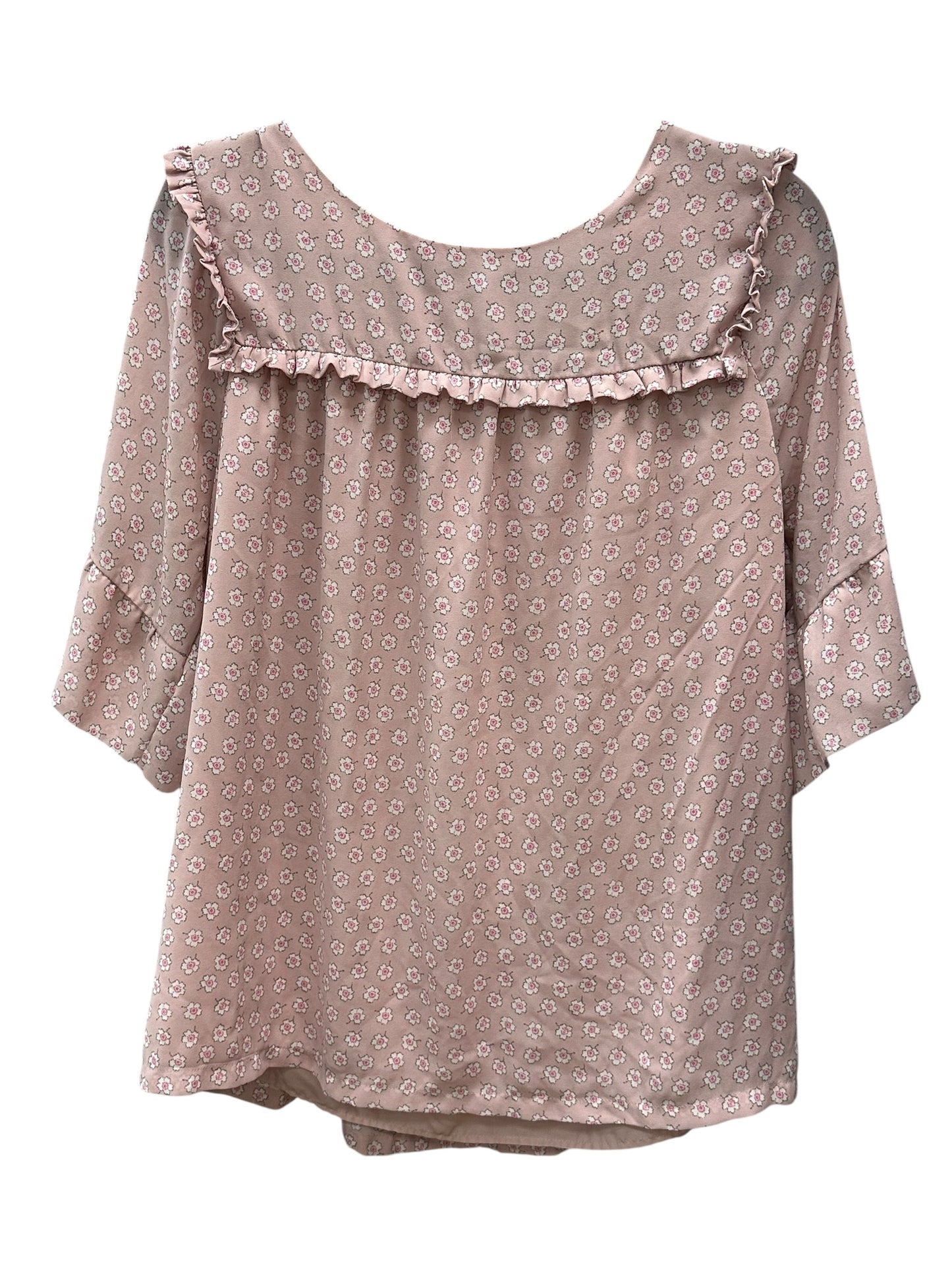Top Ss By Loft In Pink, Size:Xl