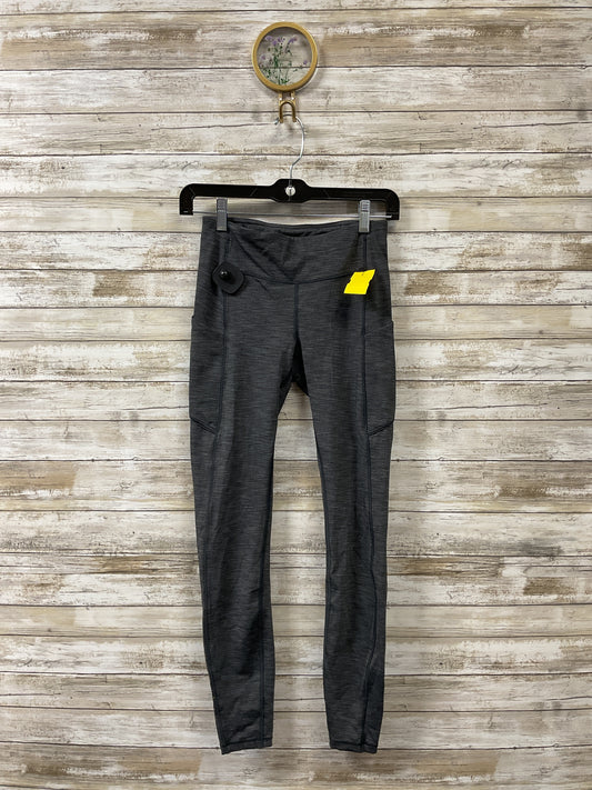 Athletic Leggings By Lululemon In Grey, Size:4