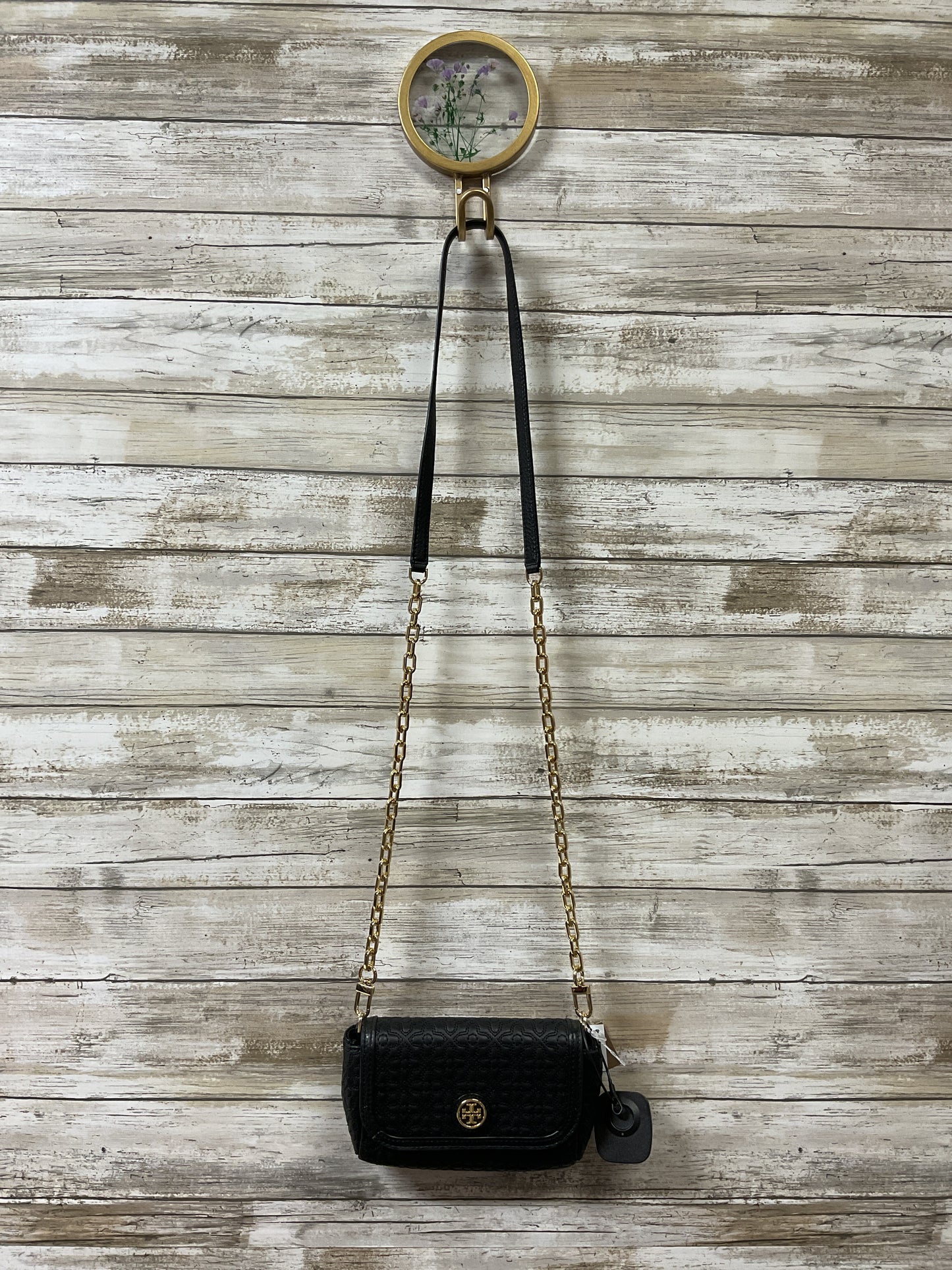 Crossbody Designer By Tory Burch In Black, Size:Small