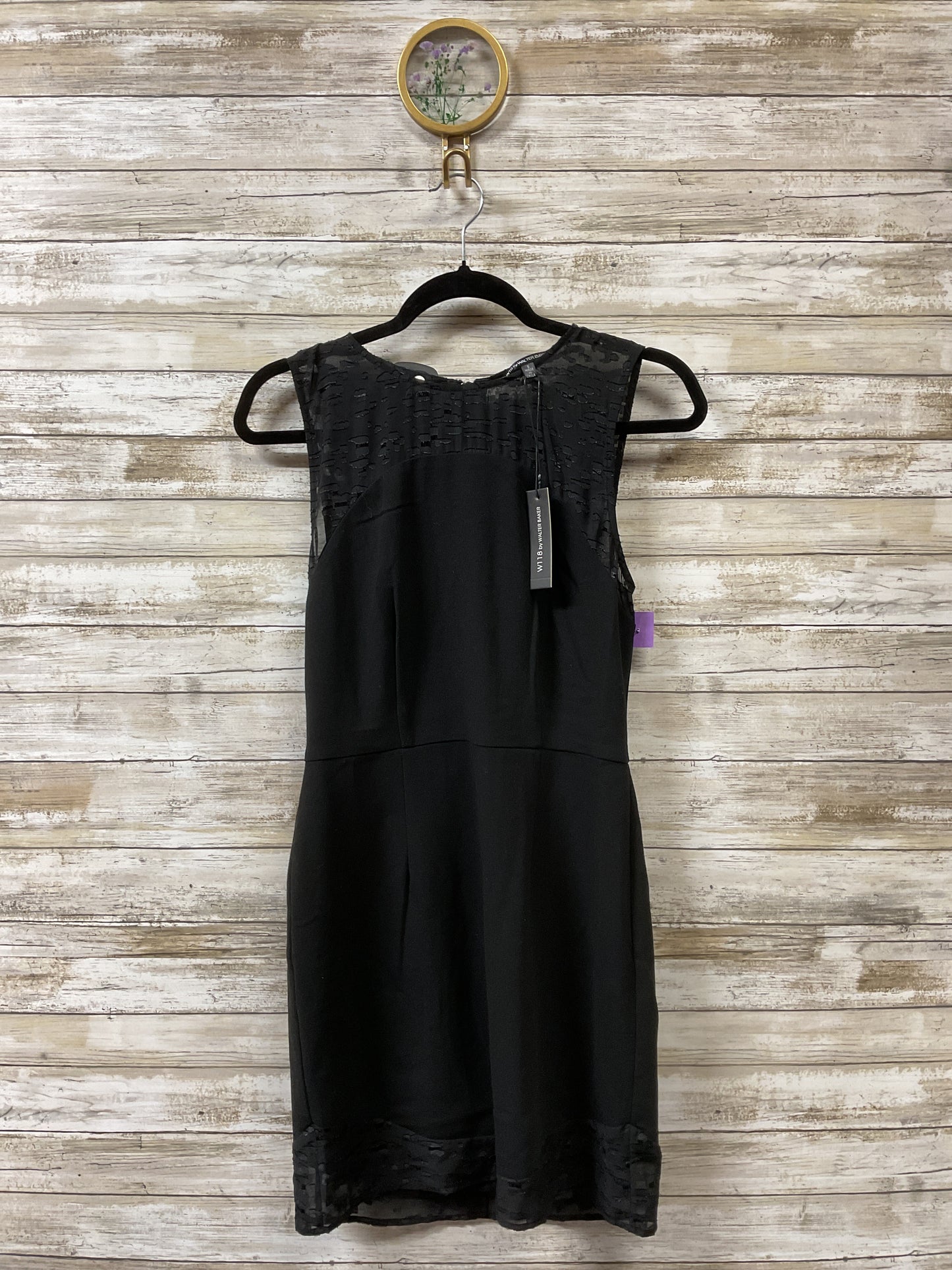 Dress Party Midi By W118 By Walter Baker In Black, Size:S