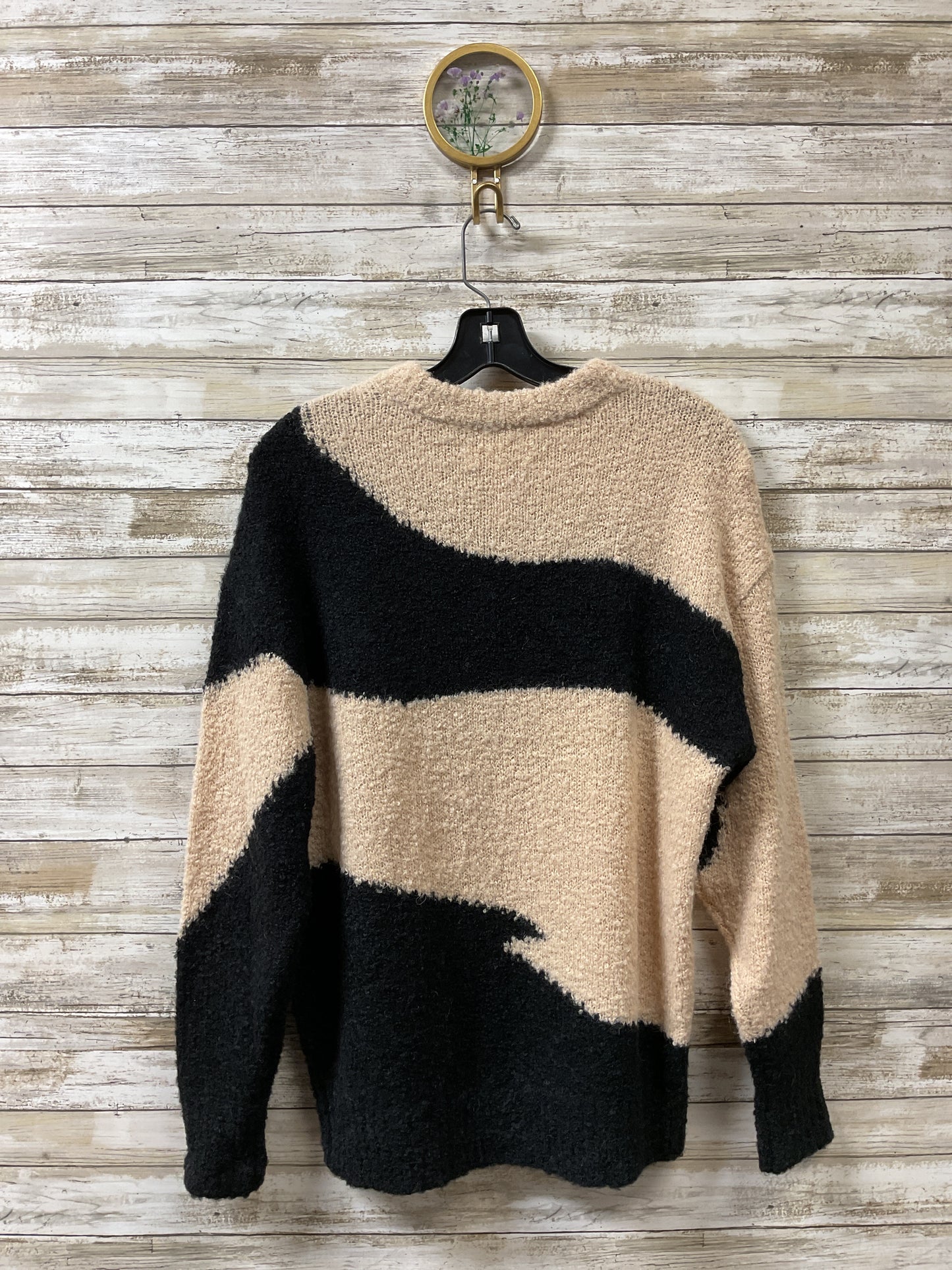 Sweater By Cma In Black & Cream, Size:Xxs
