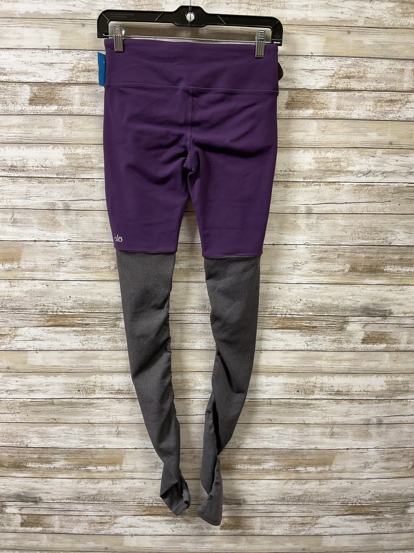 Athletic Leggings By Alo In Purple, Size:S