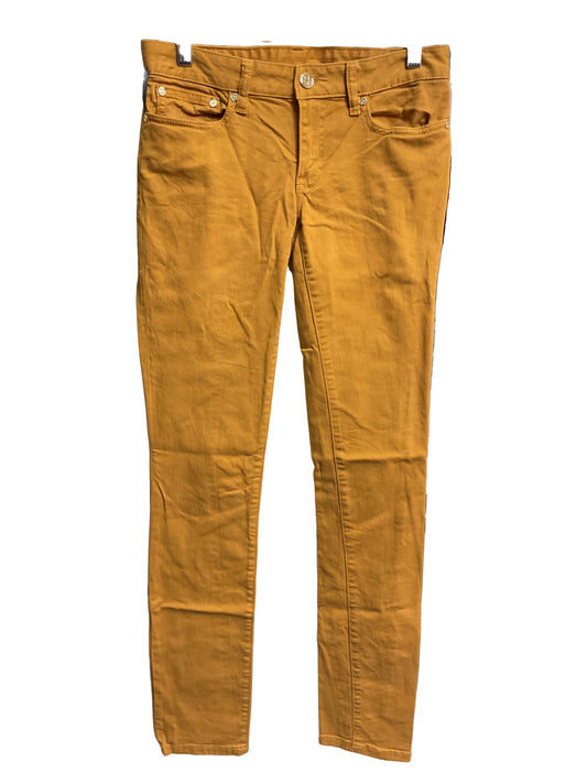Jeans Designer By Tory Burch In Yellow, Size:2