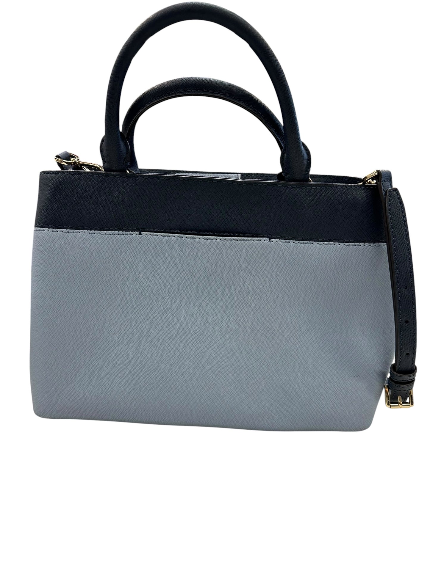 Handbag Designer By Michael Kors In Blue, Size:Large