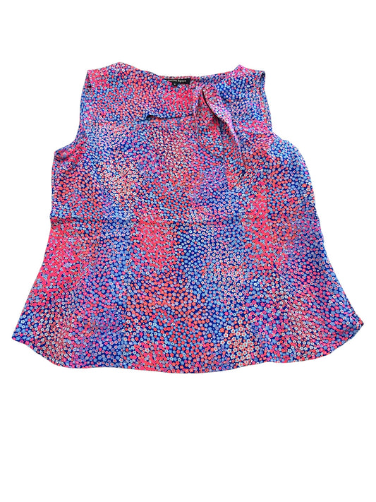 Blouse Sleeveless By Nanette Lepore In Blue & Pink, Size:6