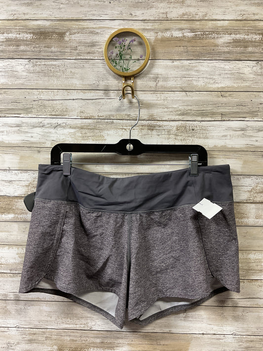 Athletic Shorts By Lululemon In Grey, Size:10